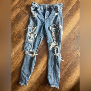 American Eagle excellent used condition size 8 short super high-rise Jegging